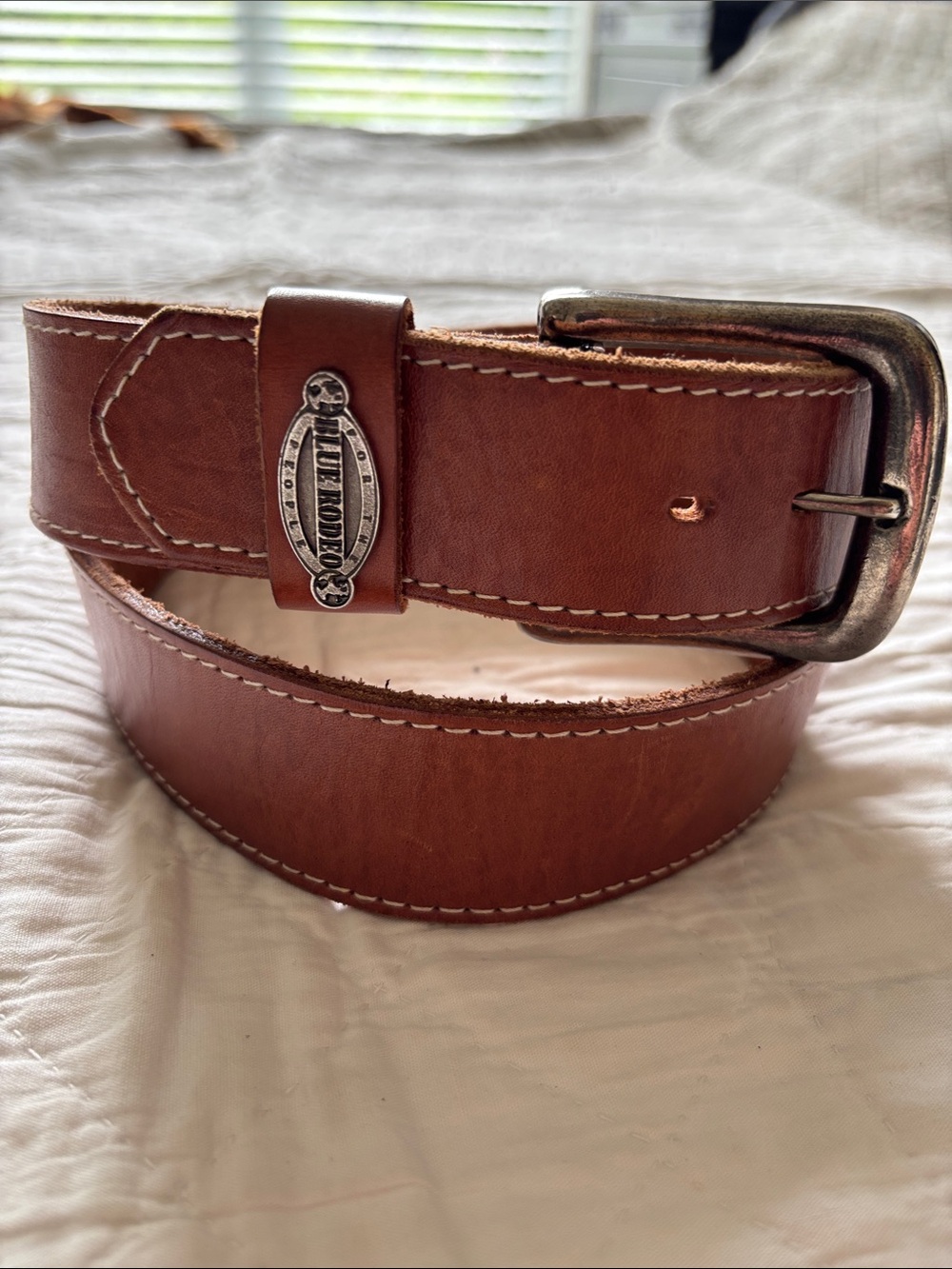 Blue Rodeo Leather Belt